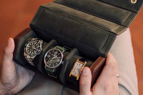 Metal Travel Watch Boxes 